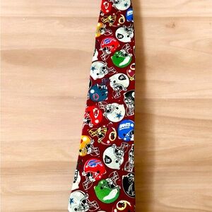 NFL Helmet Themed Neck Tie